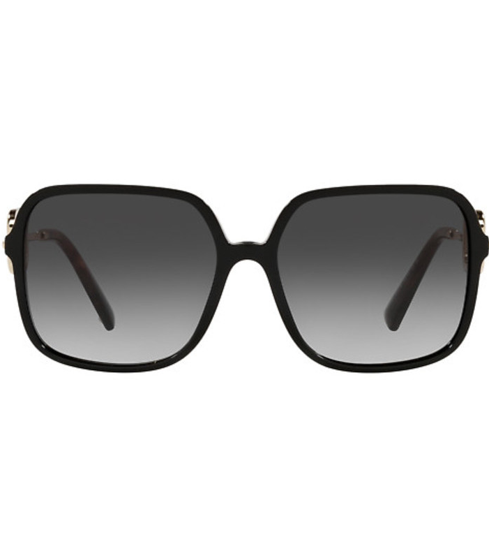 VALENTINO Square Black Sunglasses - Optika Zeiss