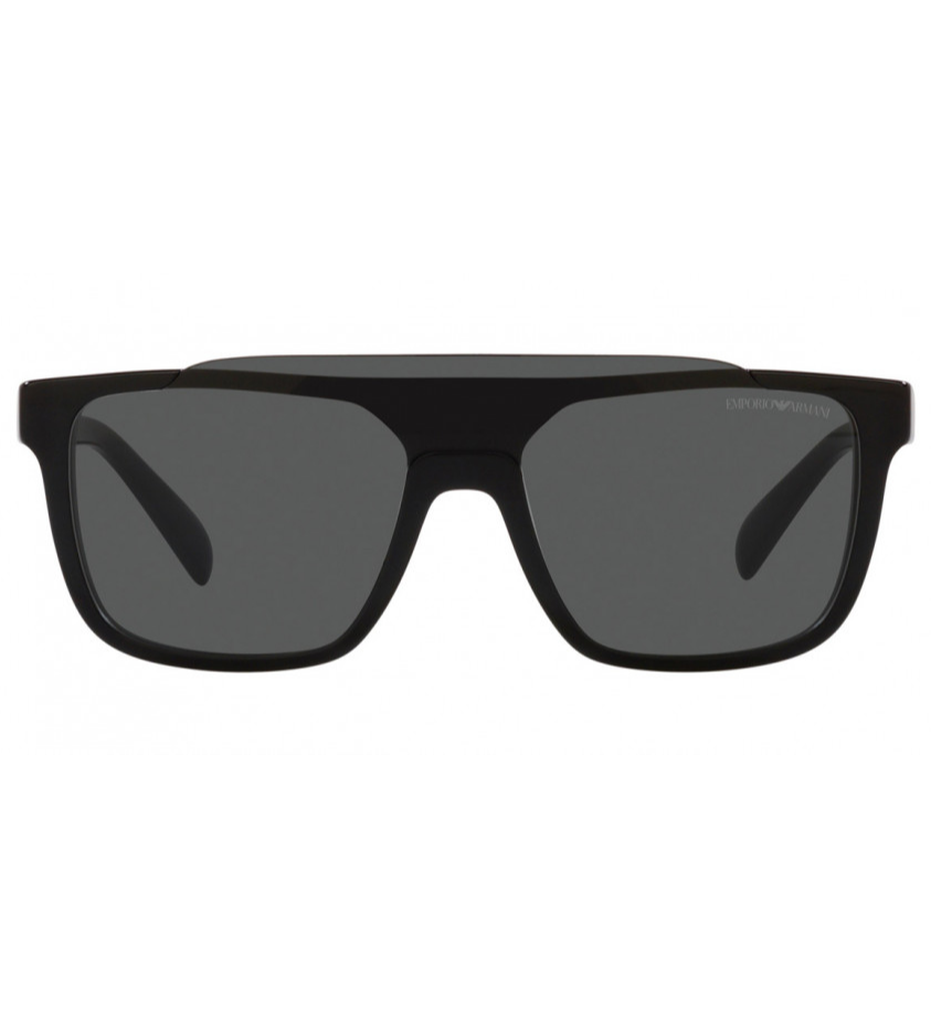 Emporio Armani Full-rim Matte Black Sunglasses - Optika Zeiss